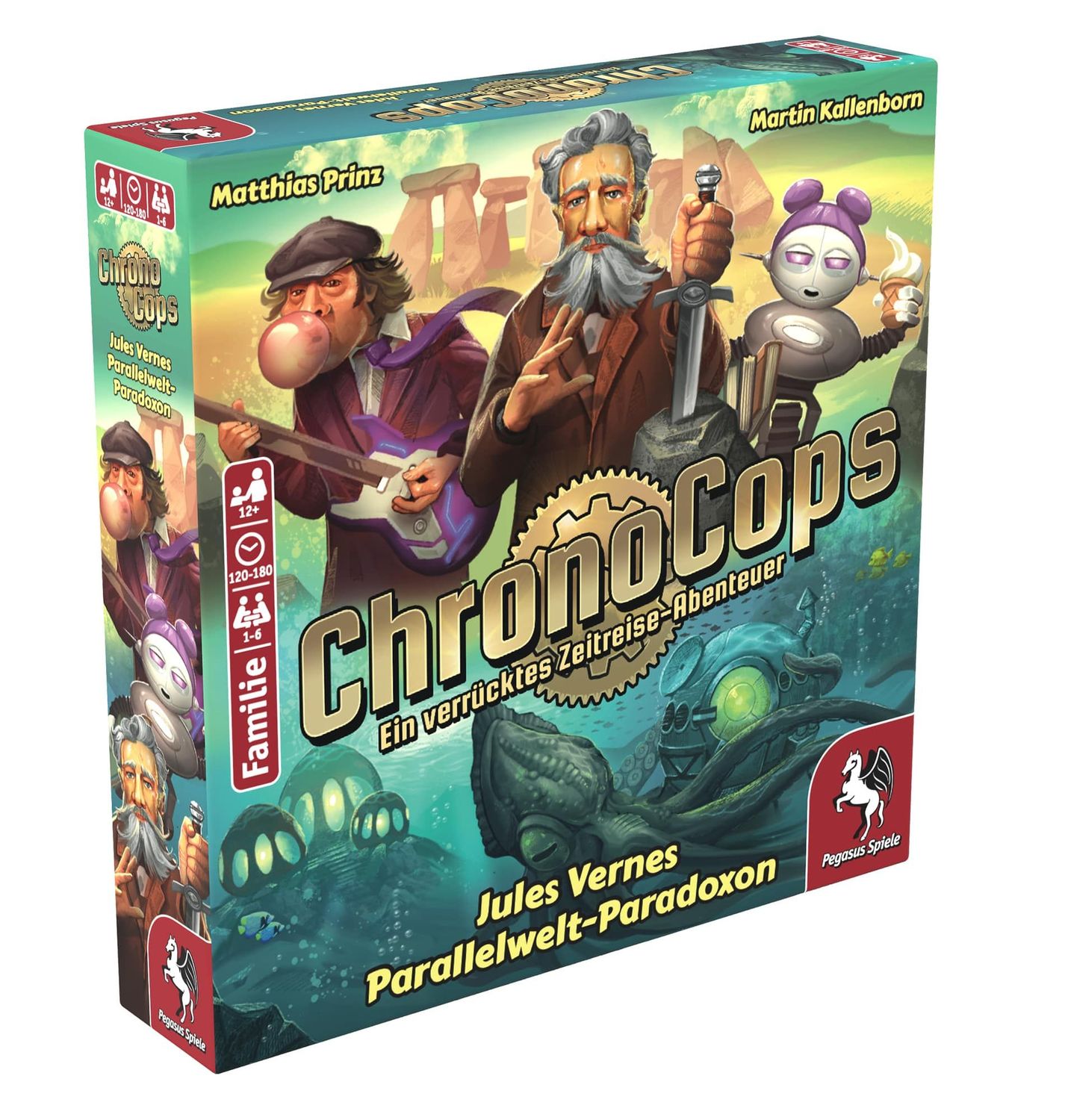 Pegasus Spiele - ChronoCops: Jules Vernes Parallelwelt-Paradoxon Pegasus Spiele - ChronoCops: Jules Vernes Parallelwelt-Paradoxon