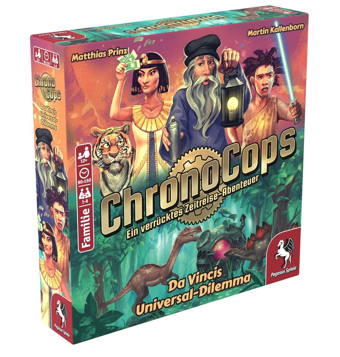 Pegasus Spiele - ChronoCops: Da Vincis Universal-Dilemma Pegasus Spiele - ChronoCops: Da Vincis Universal-Dilemma