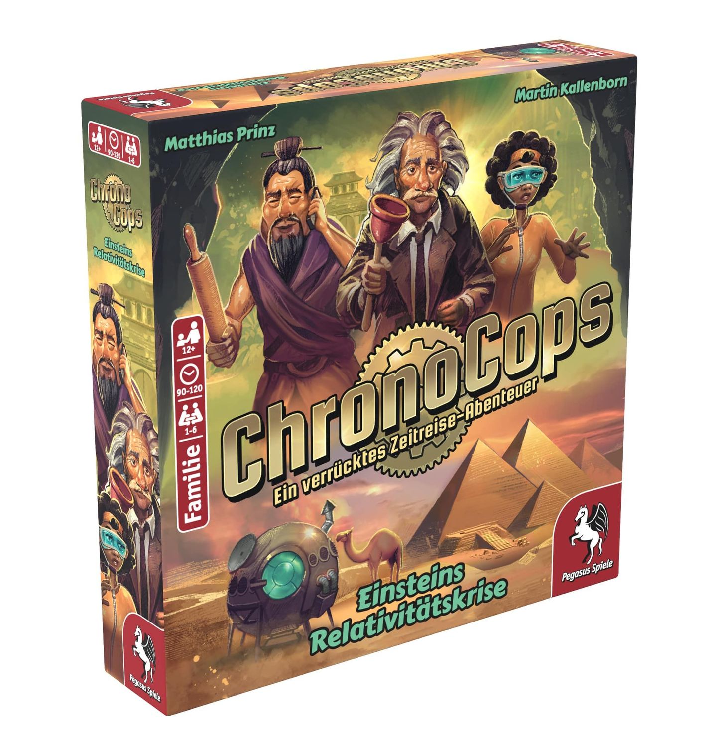 Pegasus Spiele - ChronoCops: Einsteins Relativitätskrise Pegasus Spiele - ChronoCops: Einsteins Relativitätskrise
