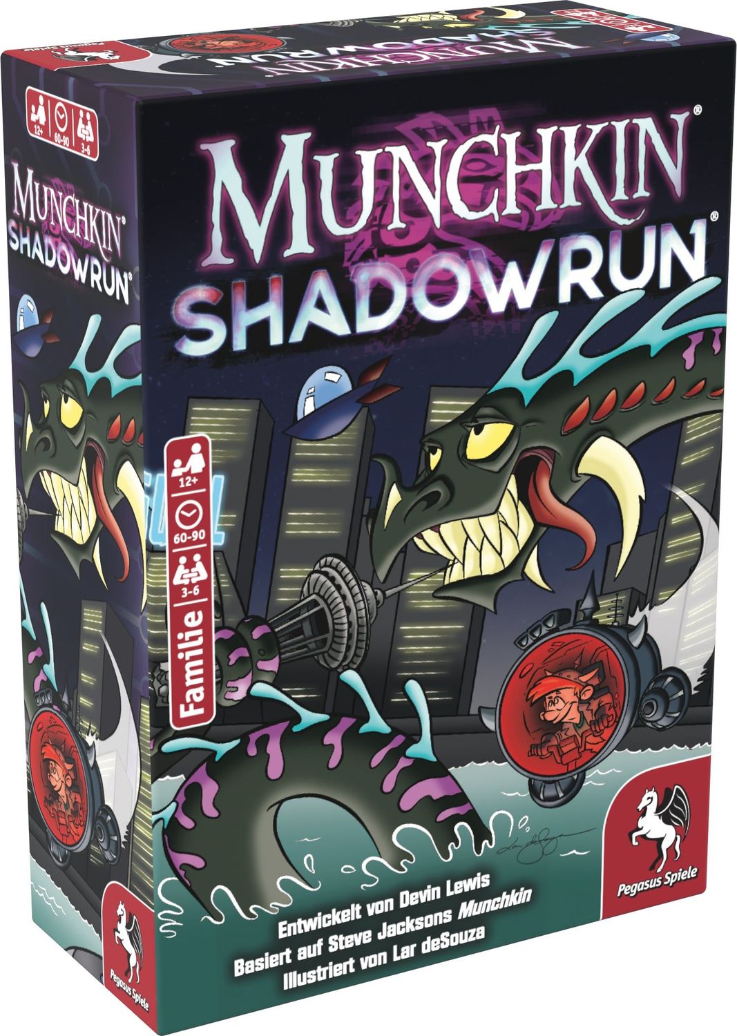 Pegasus Spiele - Munchkin - Shadowrun Pegasus Spiele - Munchkin - Shadowrun