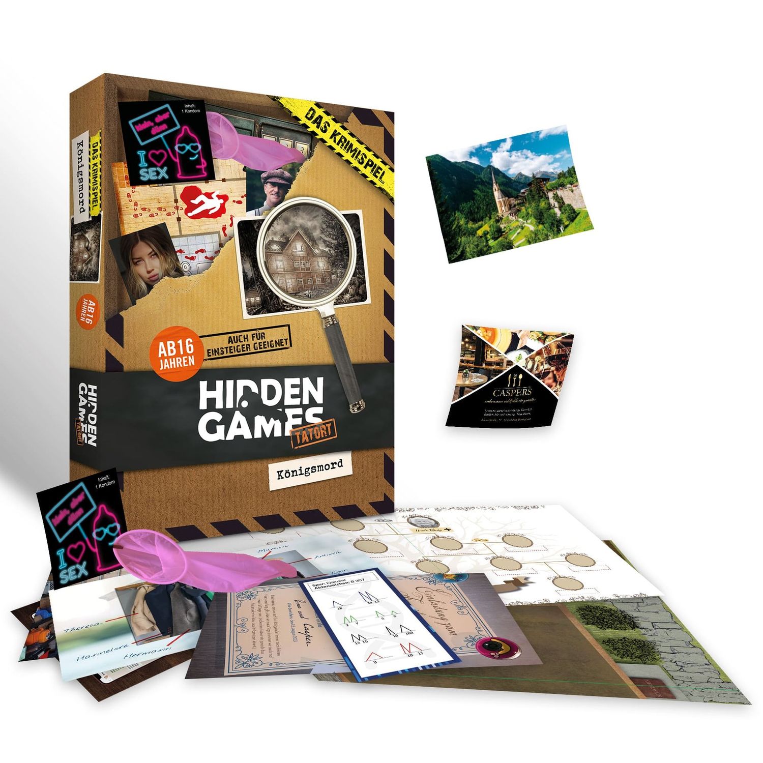 Pegasus Spiele - Hidden Games Tatort: Königsmord Pegasus Spiele - Hidden Games Tatort: Königsmord
