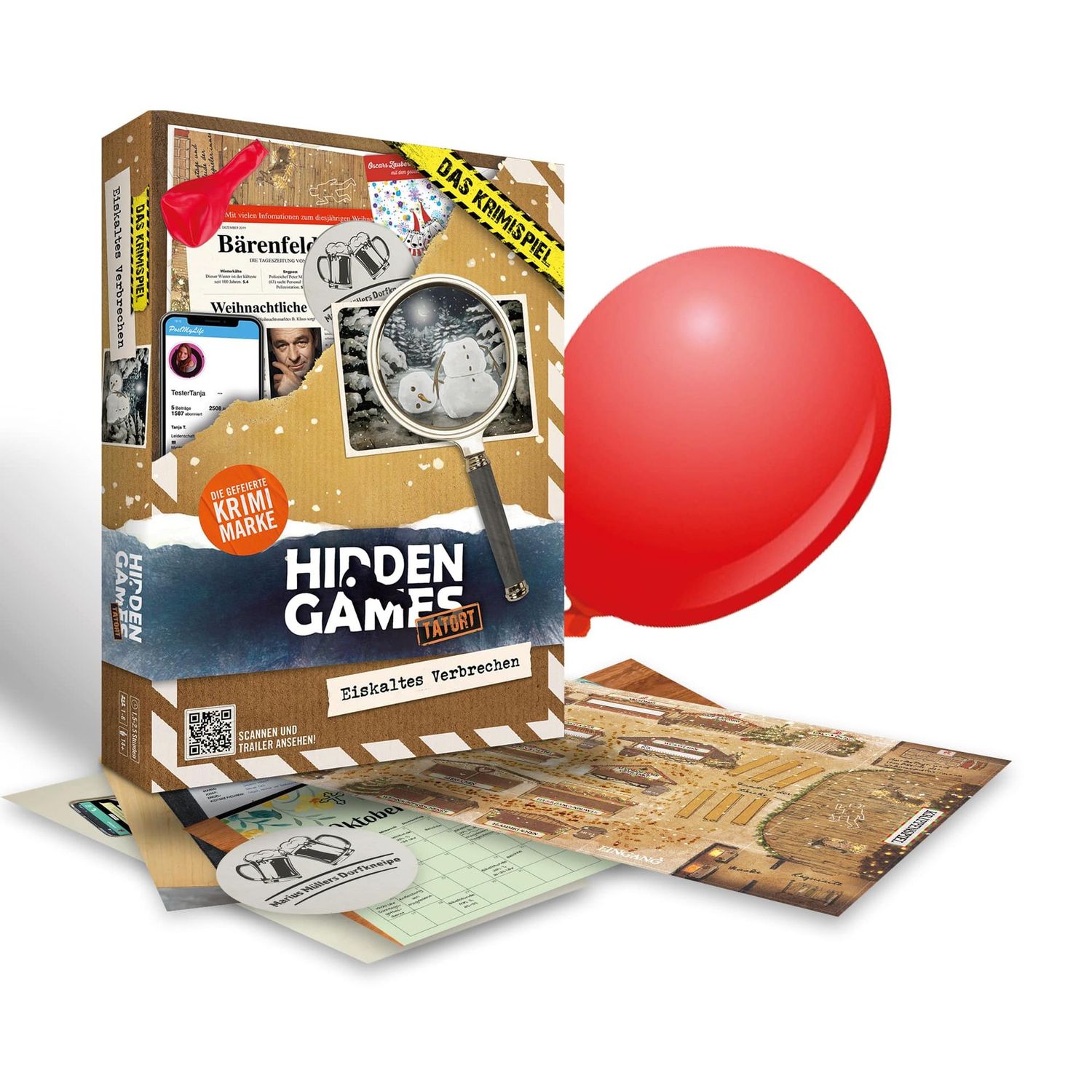 Pegasus Spiele - Hidden Games Tatort: Eiskaltes Verbechen Pegasus Spiele - Hidden Games Tatort: Eiskaltes Verbechen