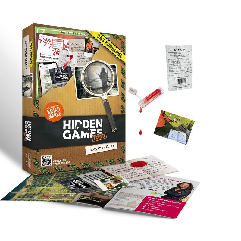 Pegasus Spiele - Hidden Games Tatort: Campingkiller Pegasus Spiele - Hidden Games Tatort: Campingkiller
