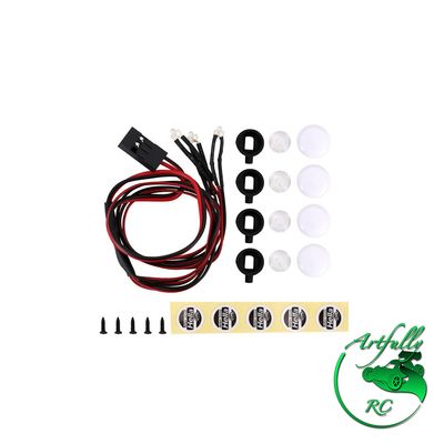 Artfully RC - LED-Scheinwerferset, rund, HELLA für 1/18 & 1/24