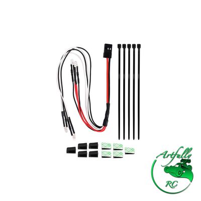 Artfully RC - LED-Upgradeset, Front und Heck für 1/18 & 1/24, TRX4M