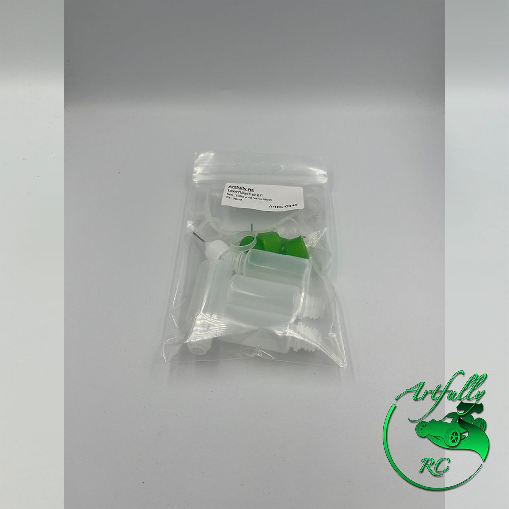 Dosierfläschchen, leer, 4er Set