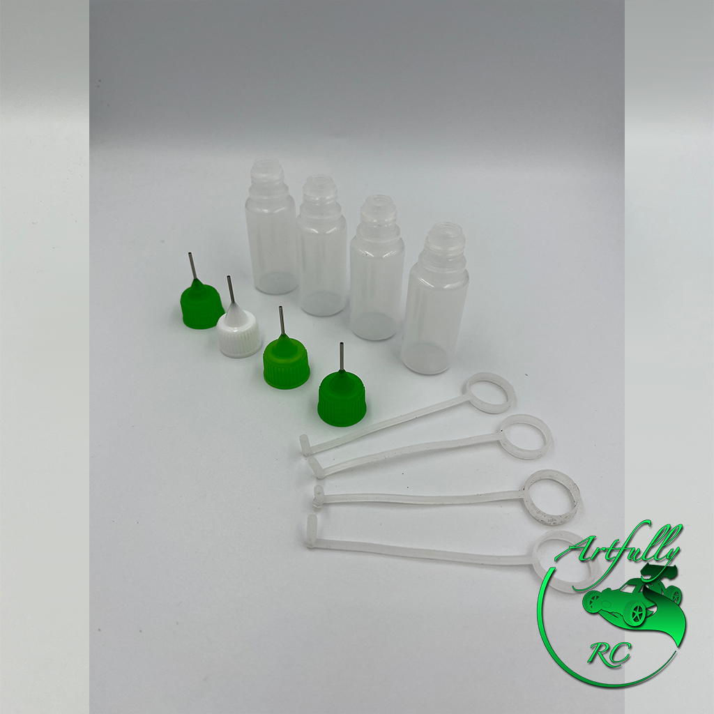 Dosierfläschchen, leer, 4er Set