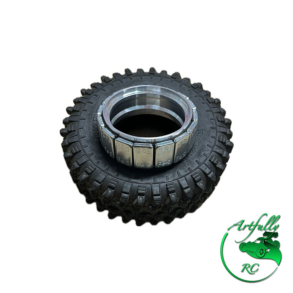Artfully RC - Crawler Felgengewichte, selbstklebend, 157gr