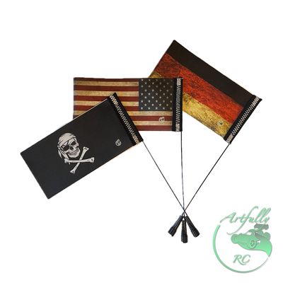 Artfully RC - Design-RC-Flagge - 1/18 - 1/24 - Pirates
