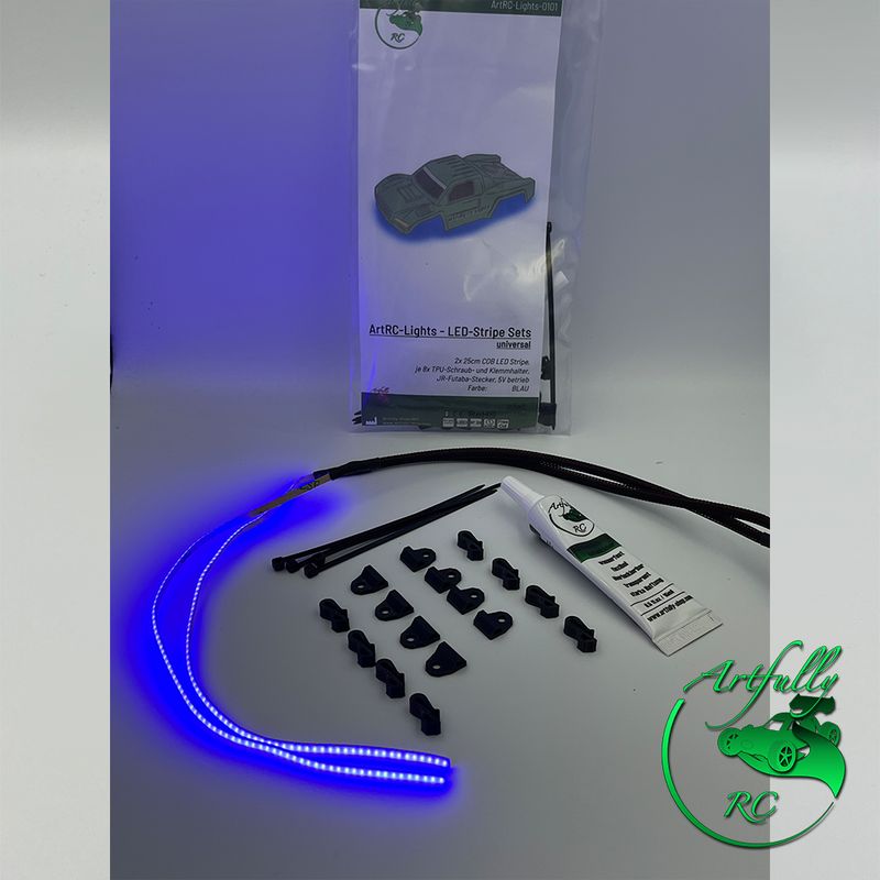 ArtRC-Lights - COB LED Stripe-Set - BLAU