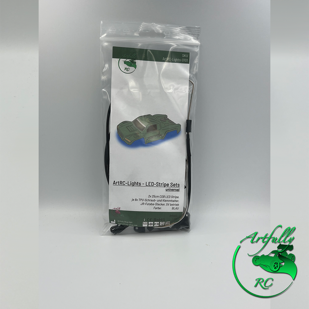 ArtRC-Lights - COB LED Stripe-Set - BLAU