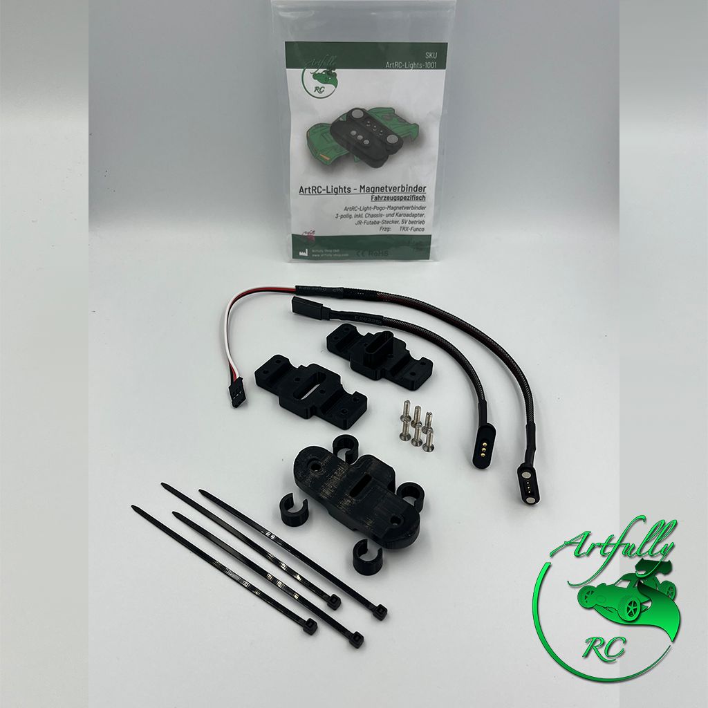 ArtRC-Lights - Magnetverbinder-Set - Traxxas Funco ArtRC-Lights - Magnetverbinder-Set - Traxxas Funco