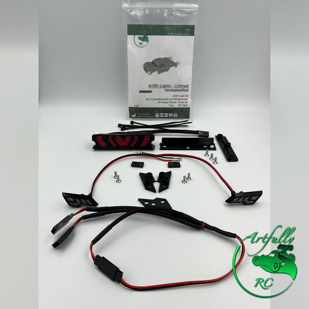 ArtRC-Lights - Lichtset Traxxas Maxx