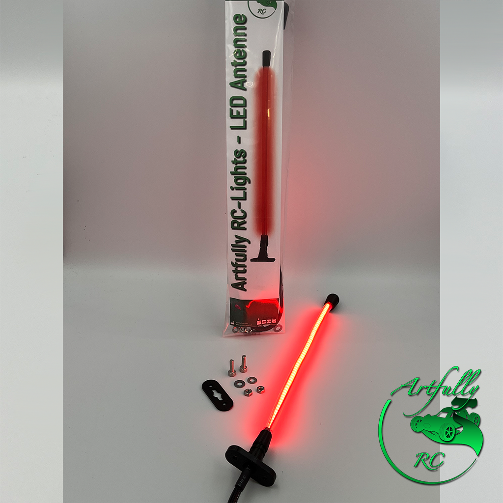 ArtRC-Lights - LED-Flex-Antenne - ROT