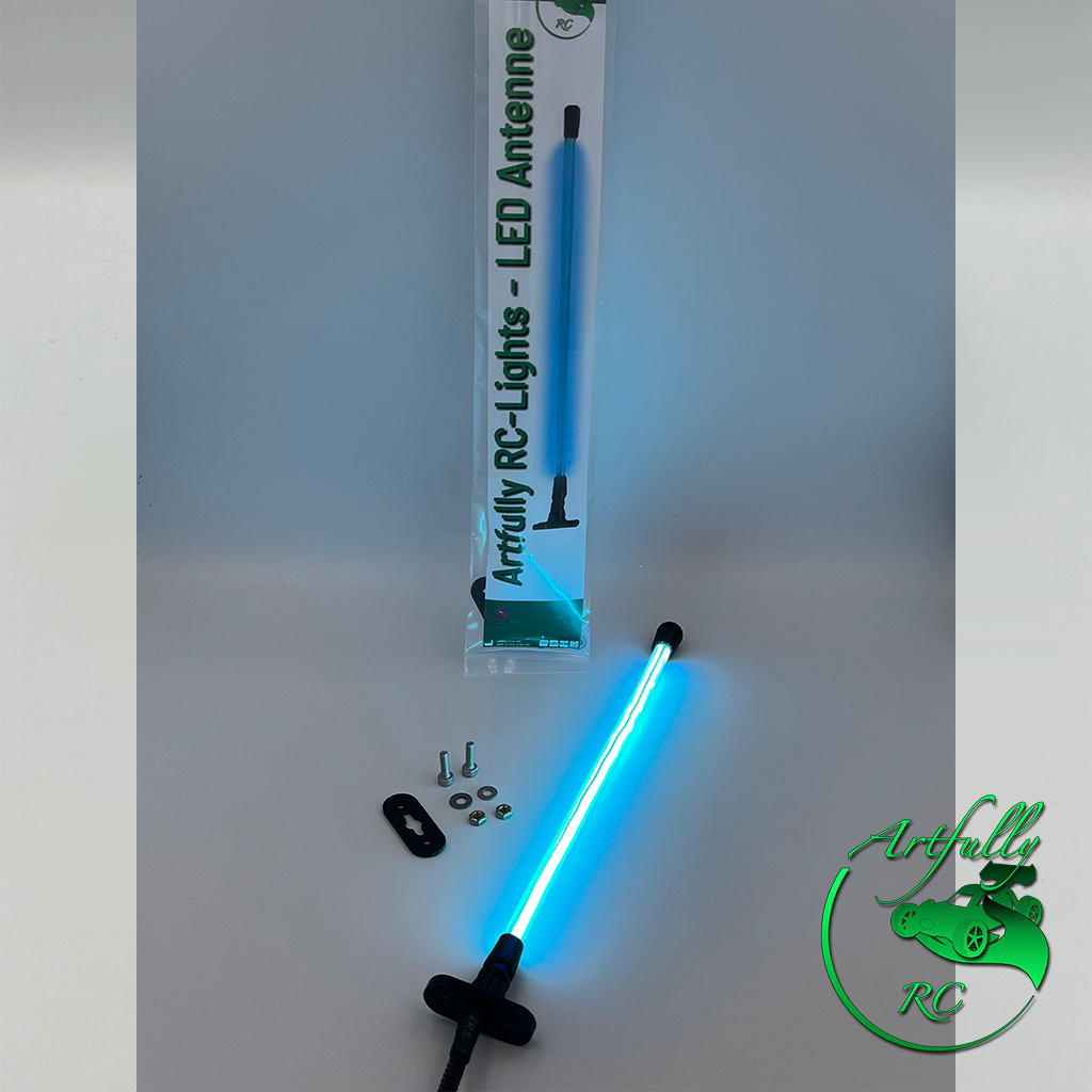 ArtRC-Lights - LED-Flex-Antenne - ICE-BLAU
