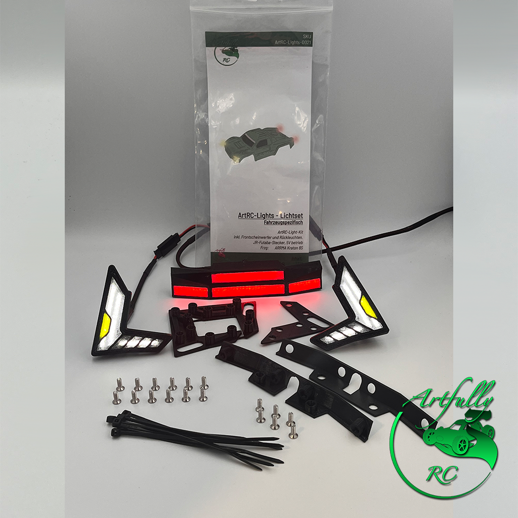 ArtRC-Lights - Lichtset Arrma Kraton 8S