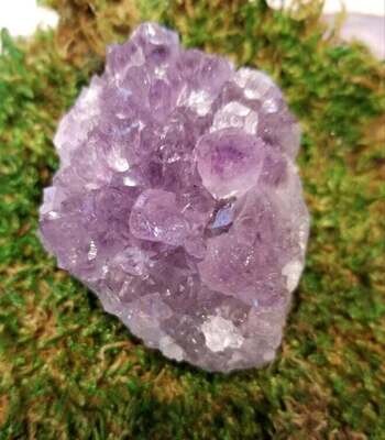 Small Amethyst Clusyer approximately 2.5 inches