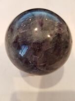 Dark Fluorite Sphere