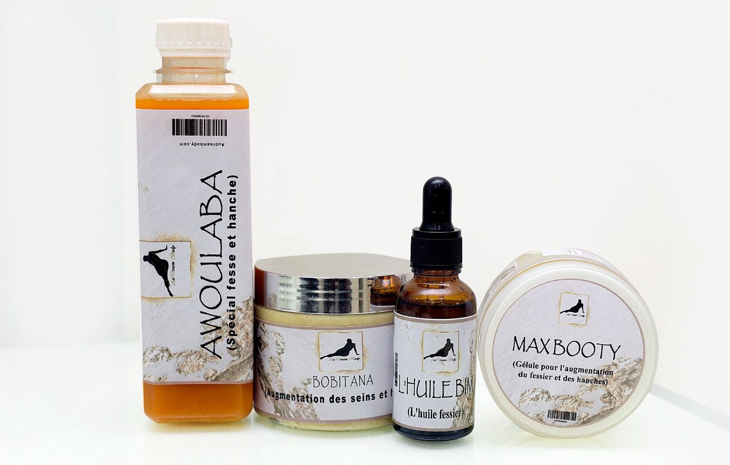 Gamme fessier (awoulaba creme bobitana huile bim max booty )