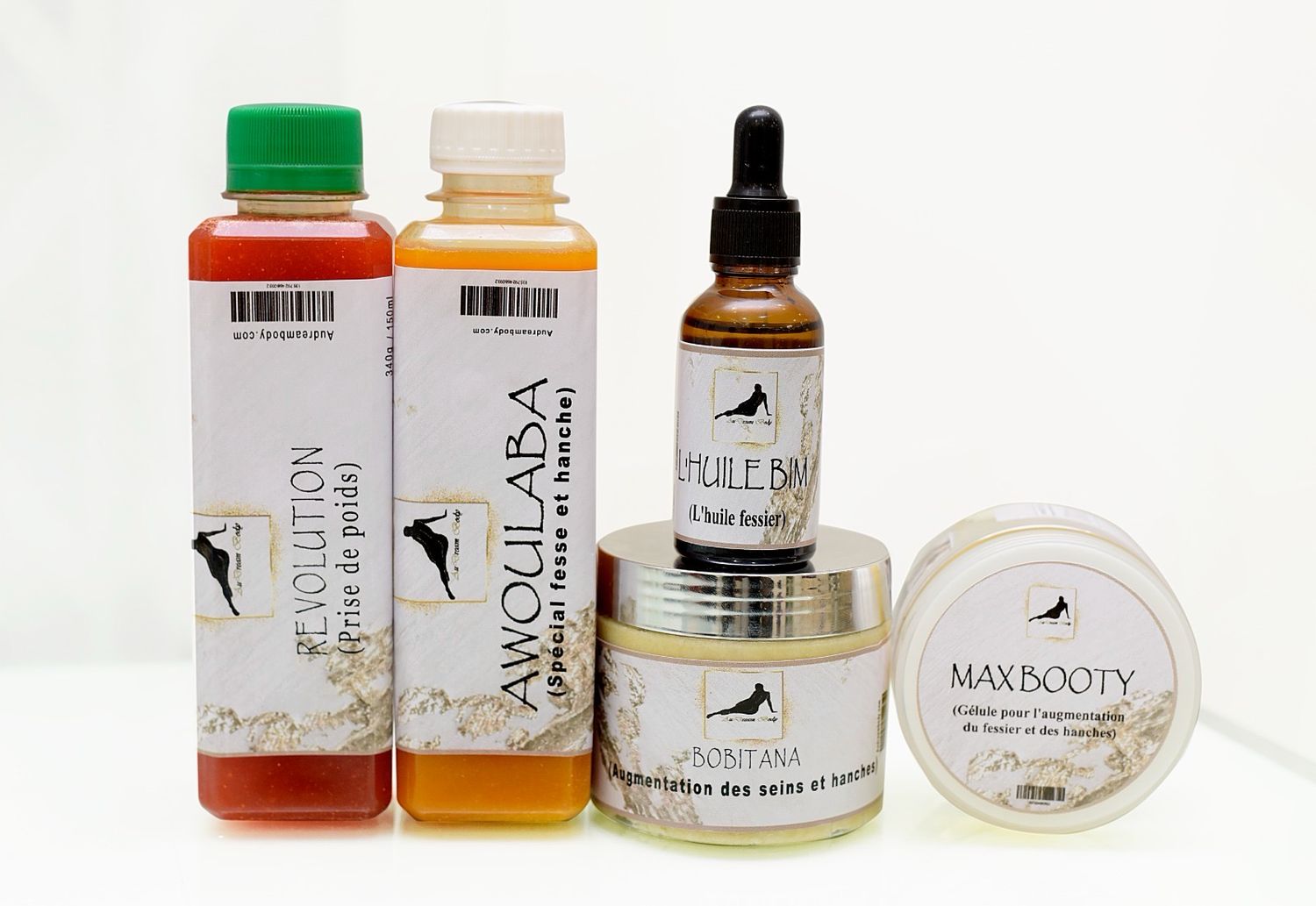 Gamme addicted express (révolution awoulaba crème bobitana huile bim max booty)