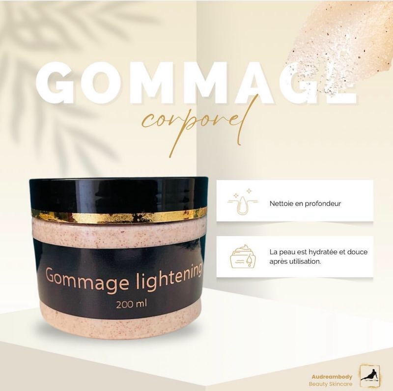Gommage lightening scrub