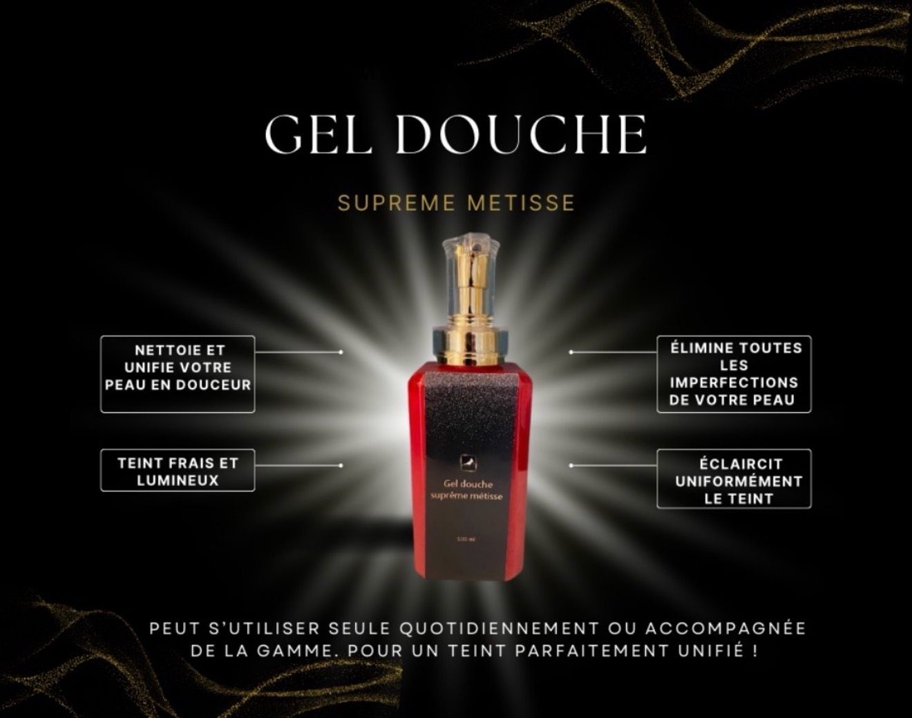 Gel douche suprême metisse