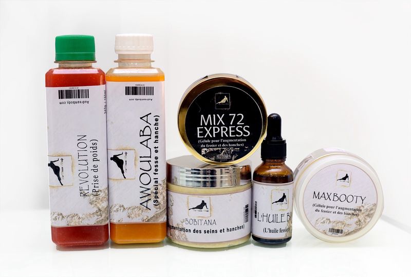 Pack ultime révolution awoulaba crème bobitana huile bim mix 72 h express max booty