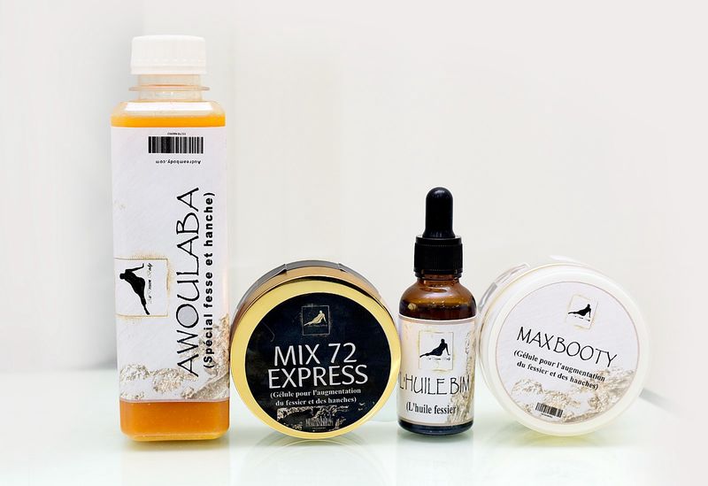 Gamme addicted plus ( awoulaba mix 72 h express huile bim max booty)