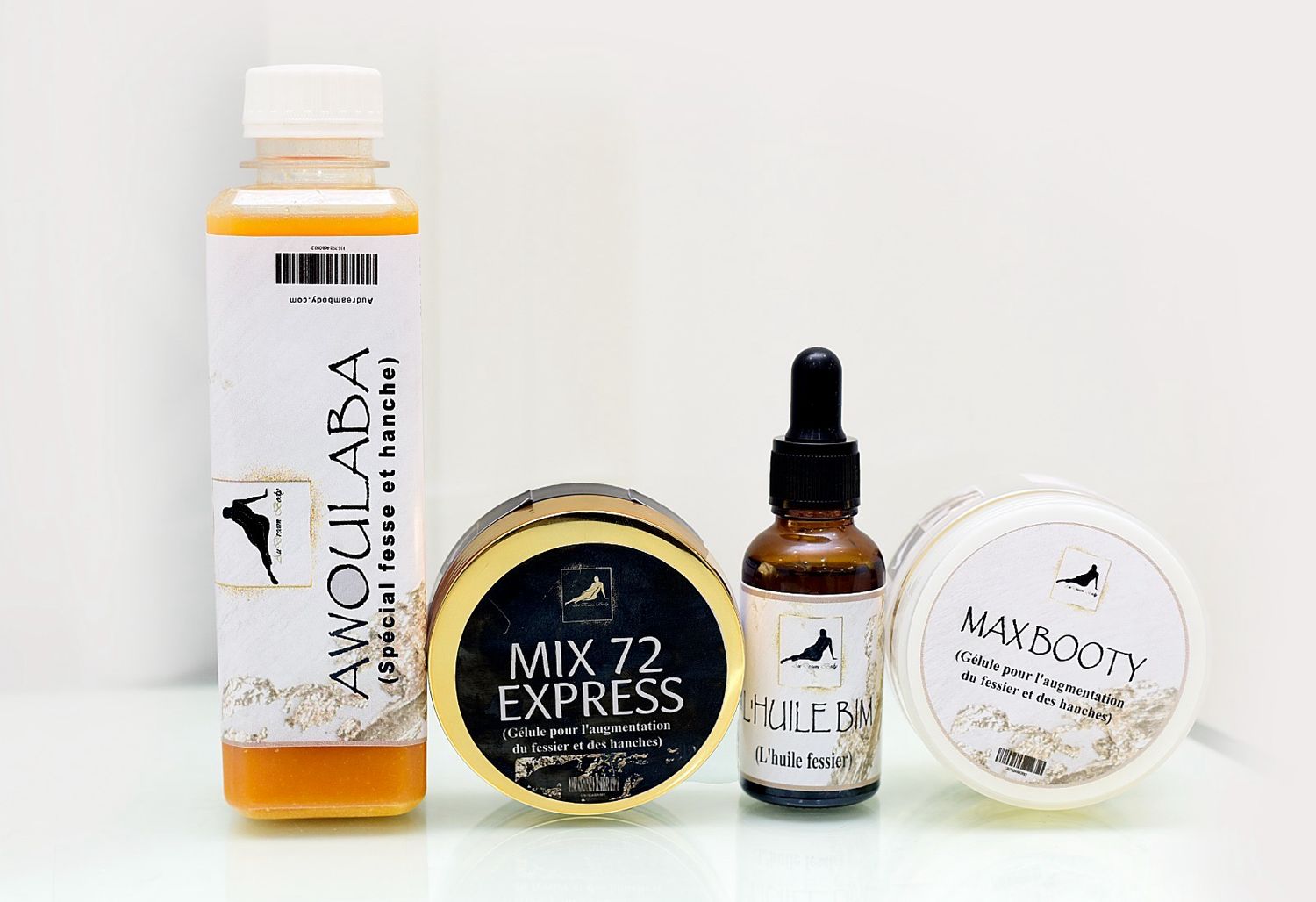 Gamme addicted plus ( awoulaba mix 72 h express huile bim max booty)