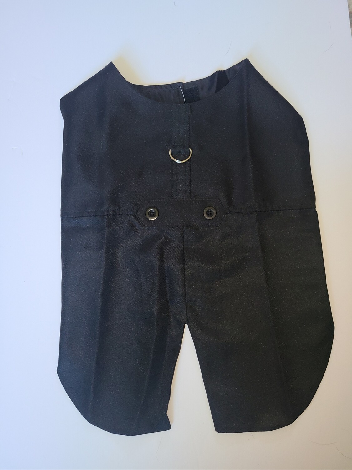 Black - Tuxedo Coat with Tails - M/L