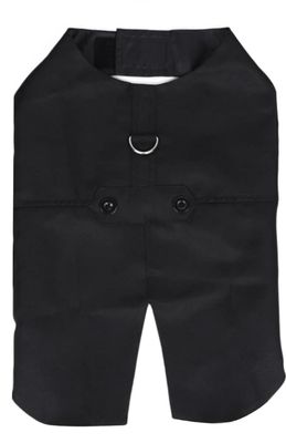 Black - Tuxedo Coat with Tails - M/L
