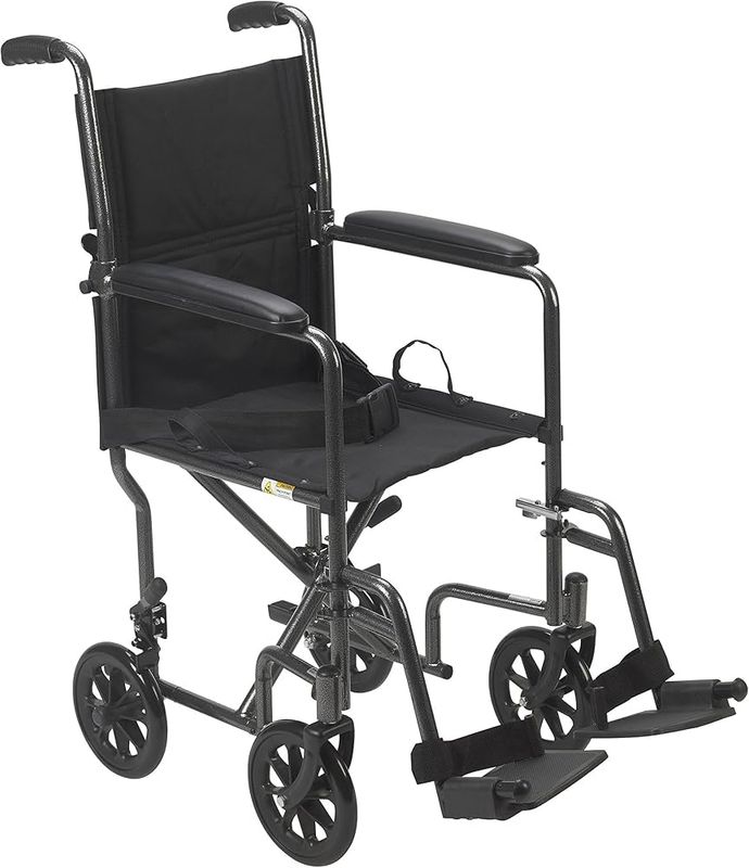 19 inch Aluminum Transport Chair ON SALE! 199.90