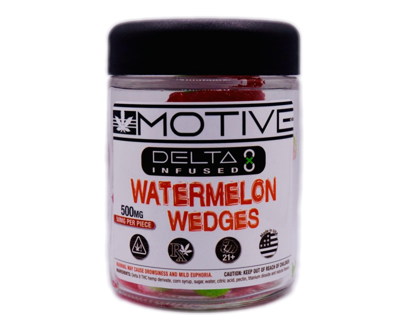 Delta 8 Infused Watermelon Wedges 500mg