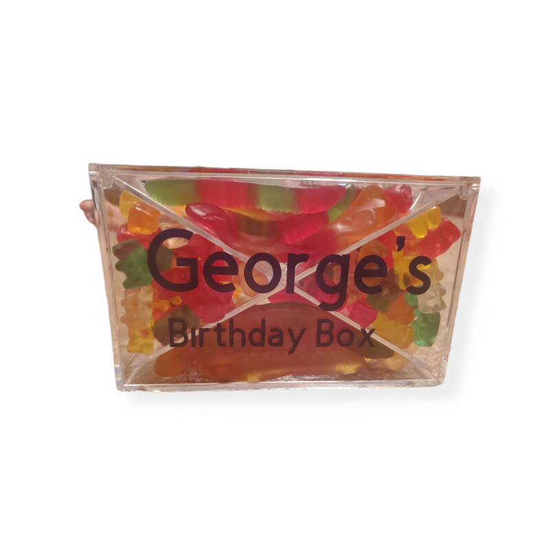 Acrylic Candy Box (With Candy)