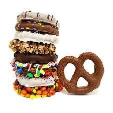 Small Specialty Chocolate Covered Pretzels (Dozen)