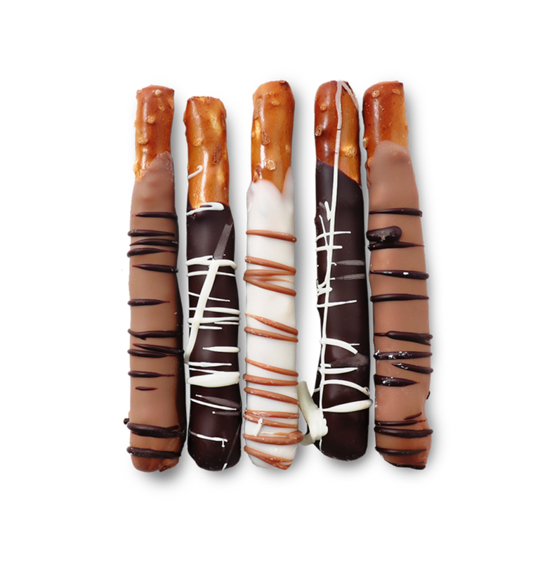 Chocolate Covered Pretzel Rods (3 Pack)