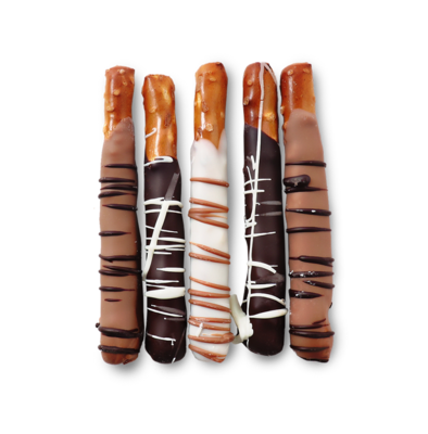 Chocolate Covered Pretzel Rods (3 Pack)