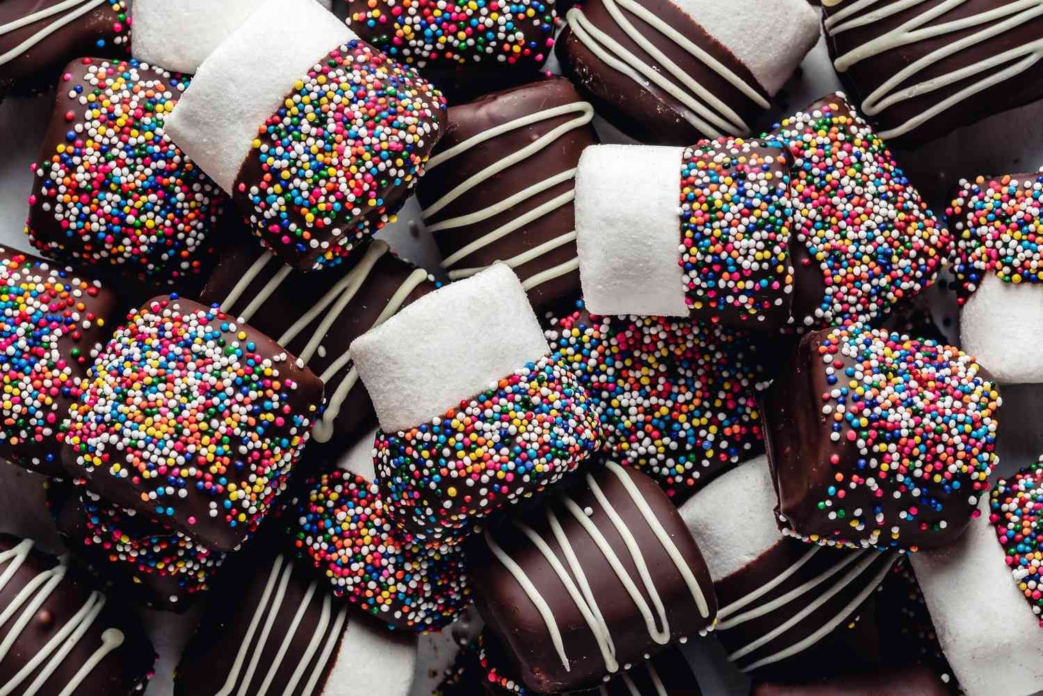 Chocolate Covered Marshmallows