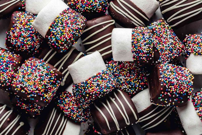 Chocolate Covered Marshmallows
