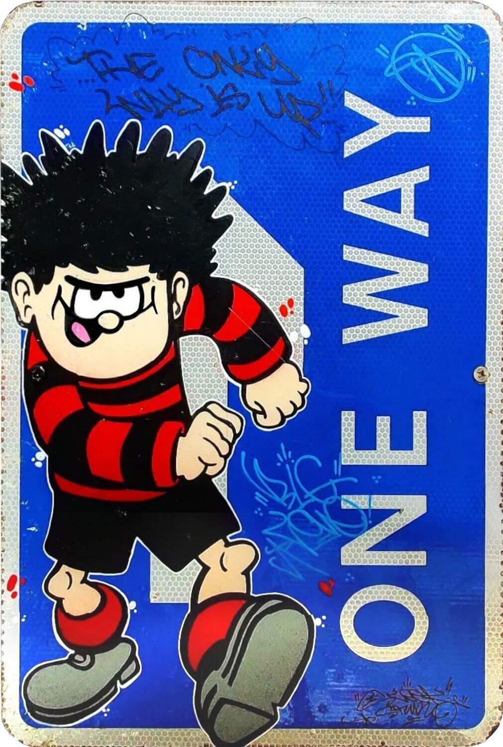 One Way! And That's Up!