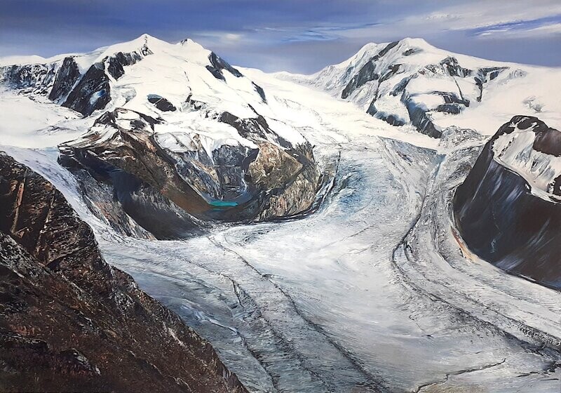 The Gorner Glacier