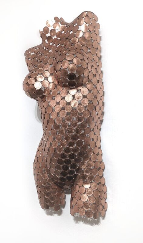 Female Torso 2P Front - Wall Hanging
