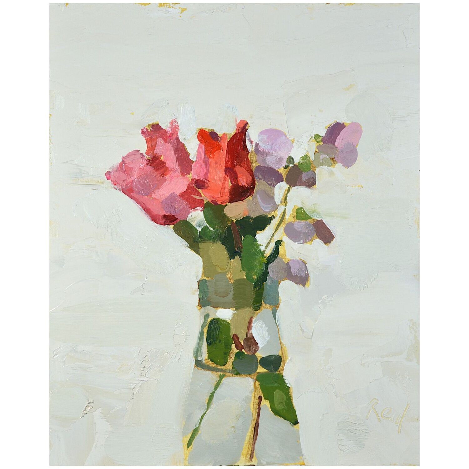 Roses and Sweet Peas