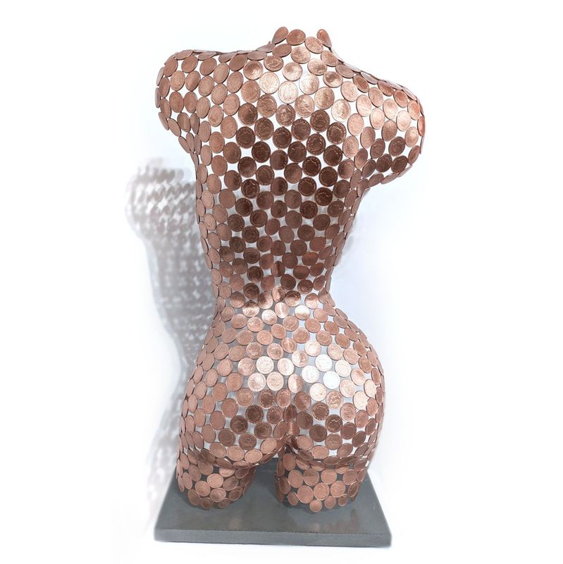 Female Torso 2p Back - Stand