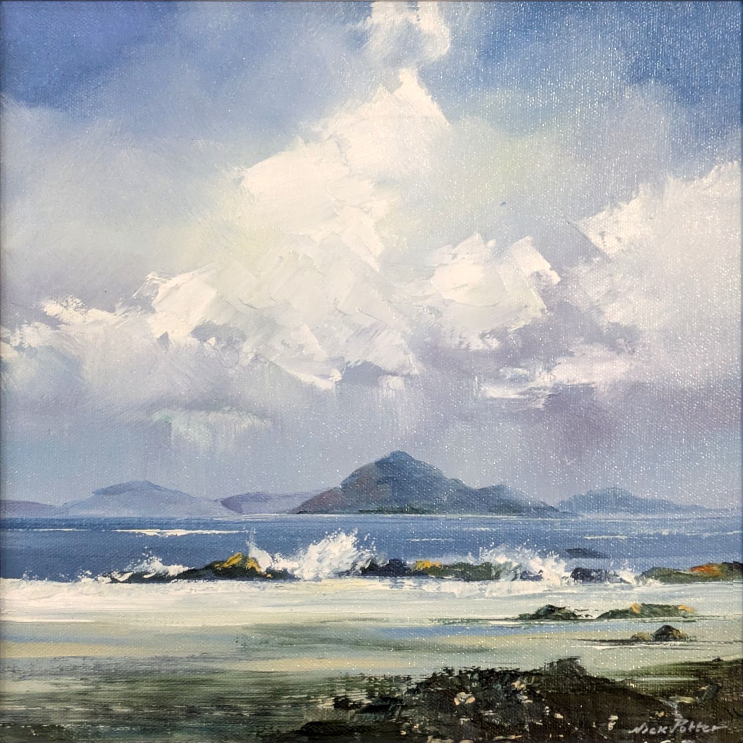 Building Clouds Over Arran