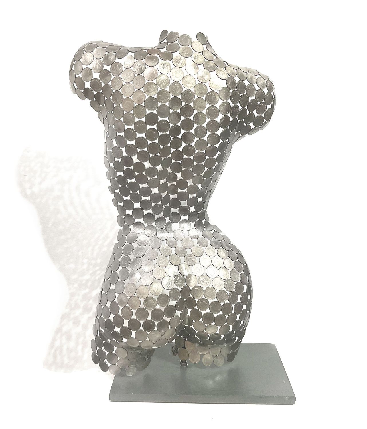 Female Torso 10p Back - Stand