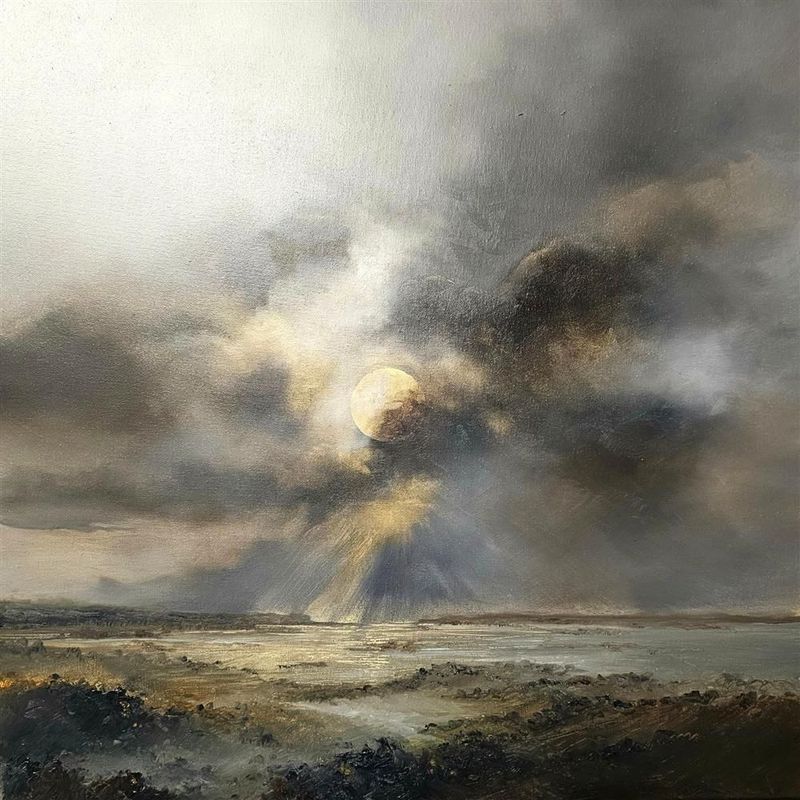 Moon Fall Over Silence