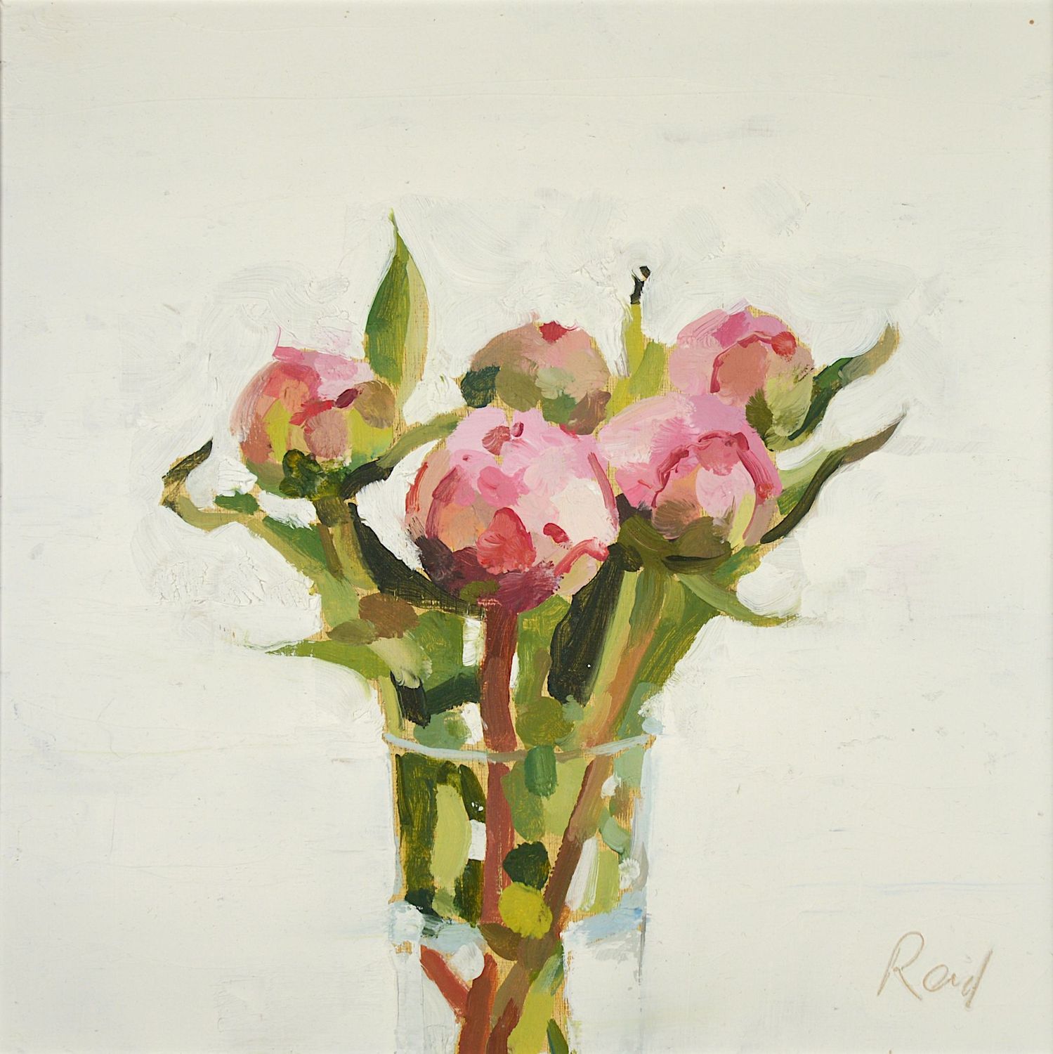 Five Peonies