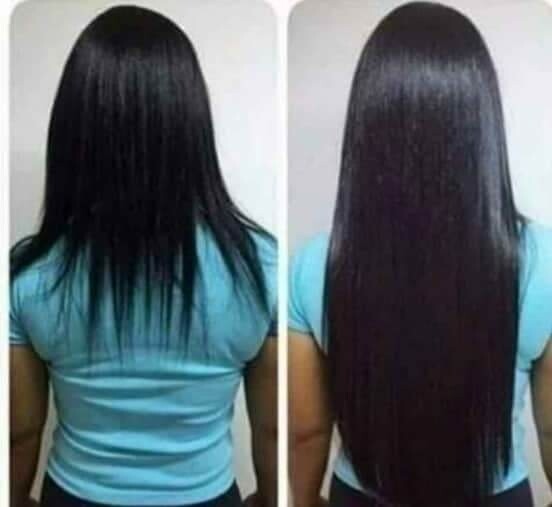 Extensiones seminatural negras 3 en 1 