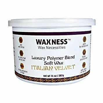 POLYMER BLEND LUXURY ITALIAN VELVET SOFT WAX TIN 14 OZ / 397 G